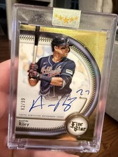 2025 Topps Five Star Austin Riley Auto Gold /99 Braves