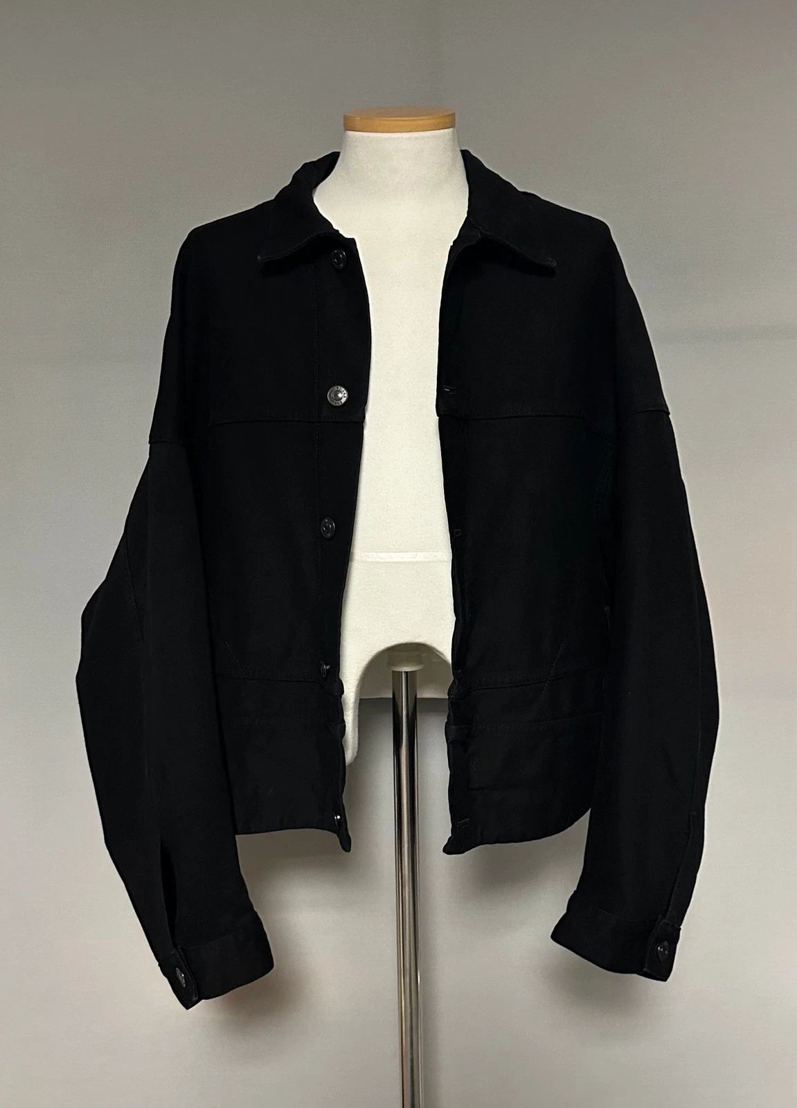 Balenciaga Giacca Denim Capovolta (Donna Vestibilità Oversize) 44 60700683