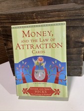 Money and the Law of Attraction Cards by Esther Jerry Hicks COMPLETE Tarot