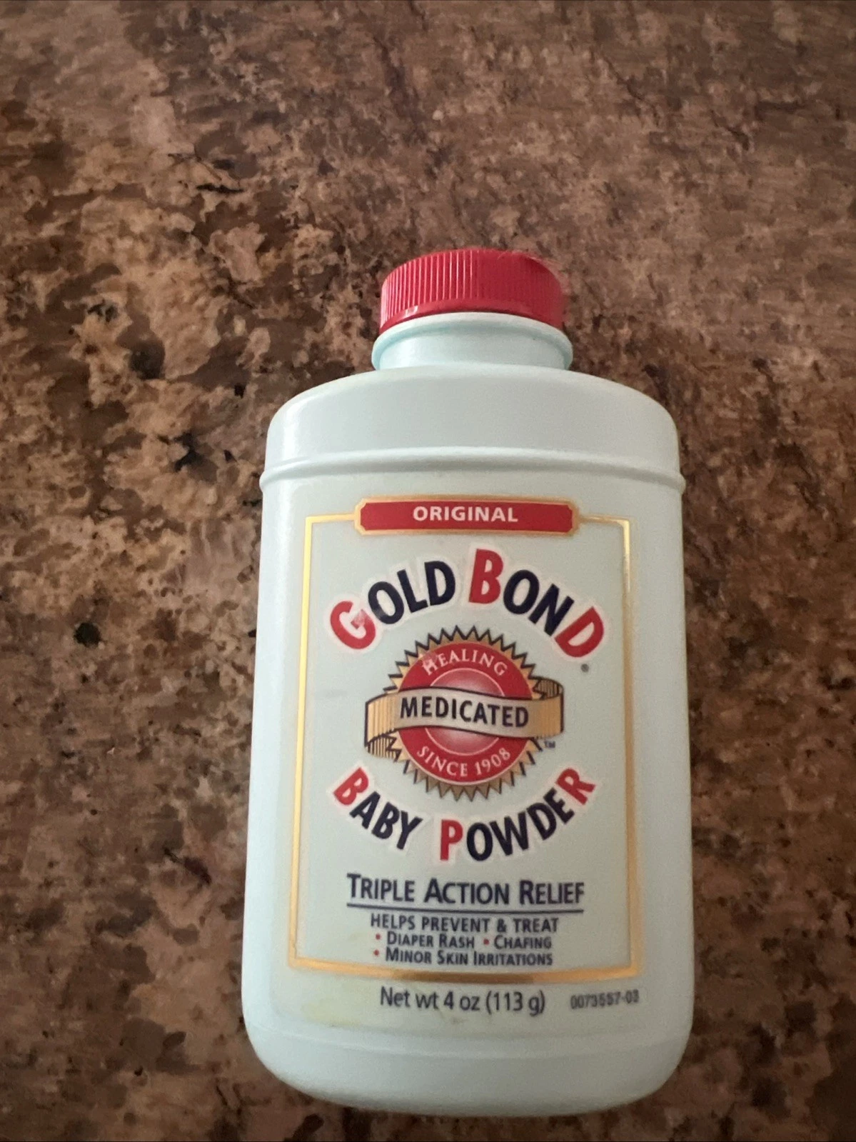 Gold Bond Medicated Baby Powder WITH TALC 4 oz.