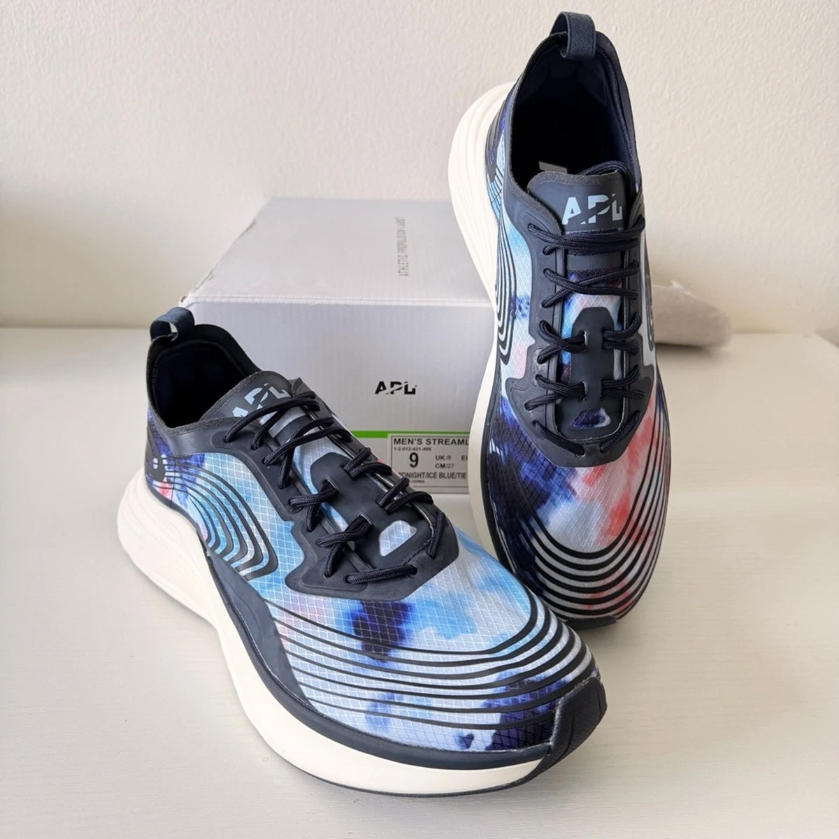 APL Men\'s 10 Streamline Sneakers Coastal Blue/Pristine/Multi Running Athletic‎ The Streamlines main image 4