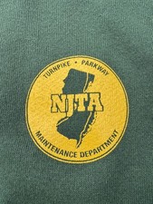  Garden State Parkway/NJ Turnpike EMPLOYEE ONLY Sweatshirt-Mint  unused-Large