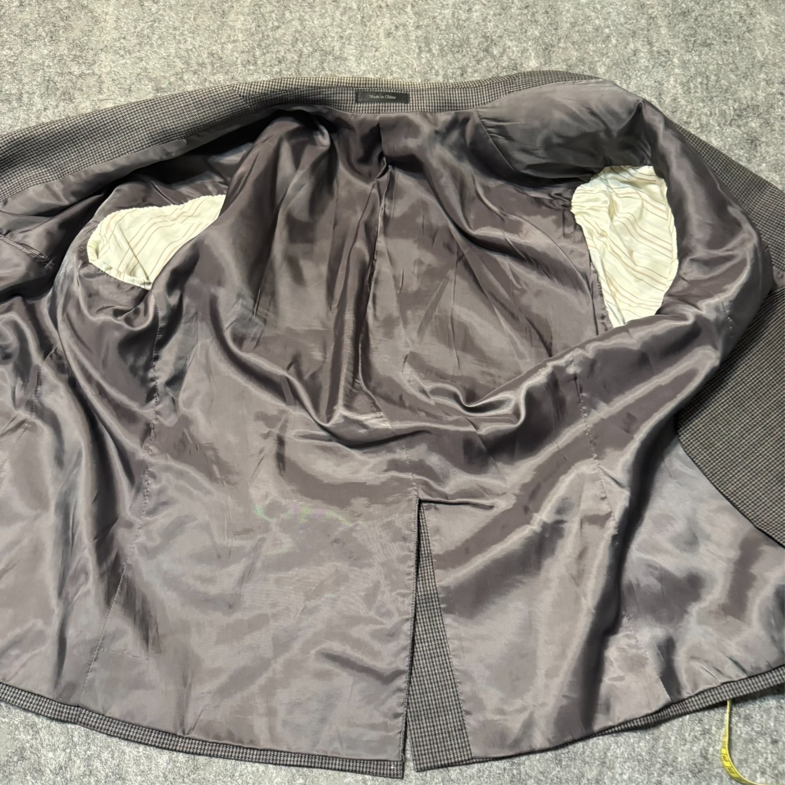 Vintage Ralph Lauren Mens Jacket Blazer Size 48S Brown Tweed Wool Sport Coat thumbnail 9