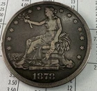 1878-S 90% US Silver Trade Dollar- Fine/Details- San Francisco Mint $1 Dollar