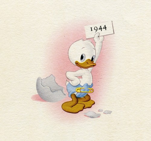 Walt Disney & Staff 1943 Christmas Card Hank Porter Illustrations History Vault - Picture 2 of 7