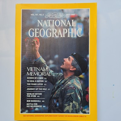 Vintage National Geographic May 1985 Vietnam The Nile Atoms Bob Marshall