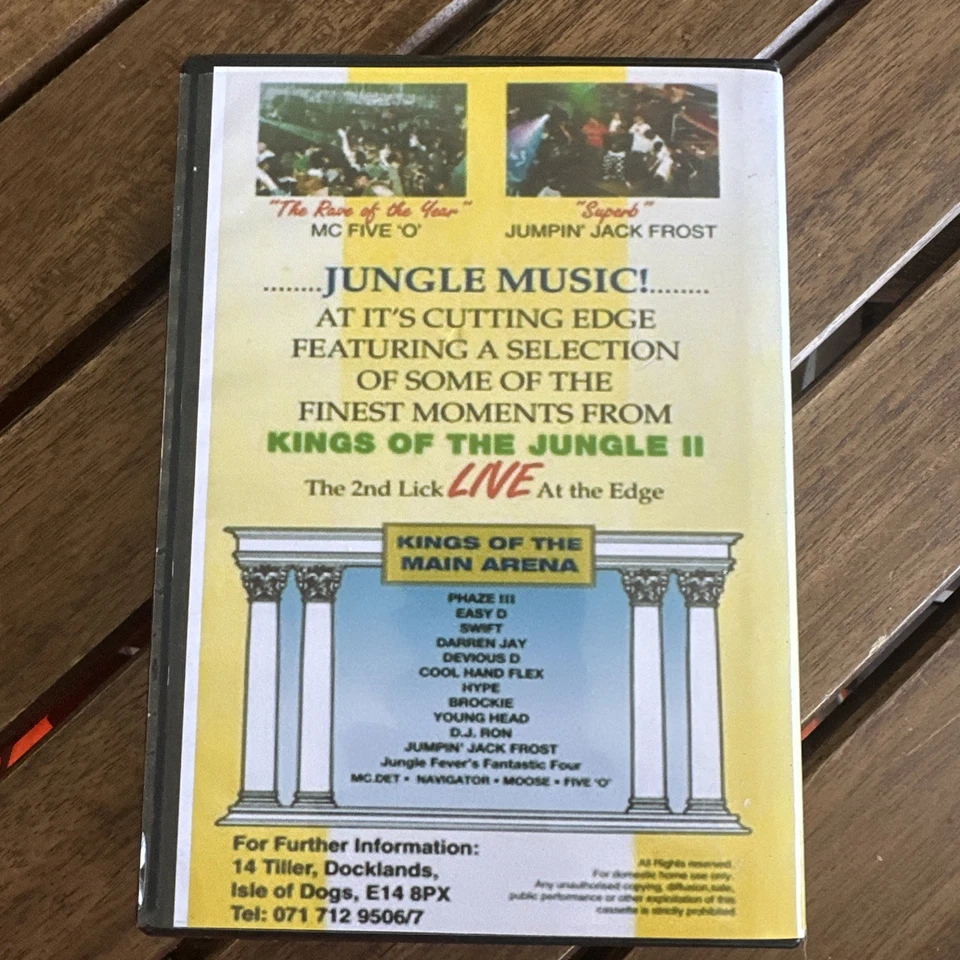 Jungle Fever Kings Of The Jungle II 1994 x4 CD Pack Oldskool - Image 3 of 4