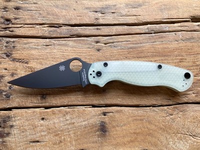 Spyderco Para 2 Military Natural Diamond Mesh #004 Knife Blade HQ