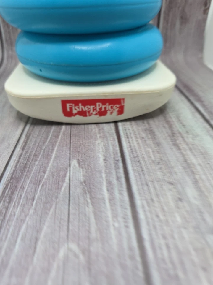 Детская игрушка Fisher Price Rock-a-Stack укладочные кольца дополнительный синий предмет - Изображение 2 из 4