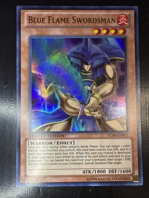 Blue Flame Swordsman - LP - LC04-EN001 - Ultra Rare - Limited Edition