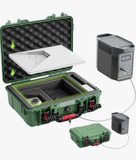 Starlink Mini Case, IP67 Waterproof Hard Shell with DC Port,Protective Storage