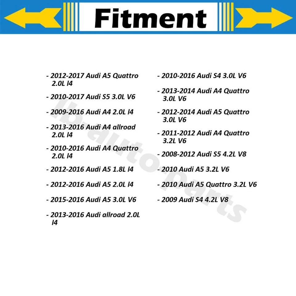 Manguera de freno delantera línea Sunsong 2 piezas para Audi A4 Quattro 3,0 L 2013-2014 Foto 2 de 4
