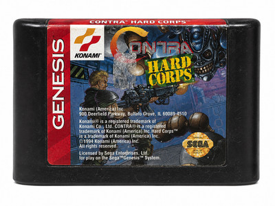 Contra Hard Corps (NTSC Spiel Modul) - SEGA Genesis  