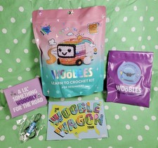 Woobles Limited Edition Milly Willie Wagon Kit Keychain Tin Code Stickers Woobles Limited Edition Milly Willie Wagon Kit Keychain Tin Code Stickers