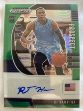 2020 Panini Prizm DP RJ Hampton Green Holo Prospect Auto USA Nuggets Magic🔥🏀💎