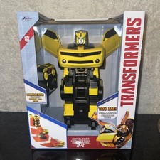 Transformers Bumblebee Converting Remote Control RC 32cm Standing Jada 36112 NEW