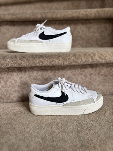 Nike Womens Court Legacy Lift White Fashion Sneaker Size 8.5