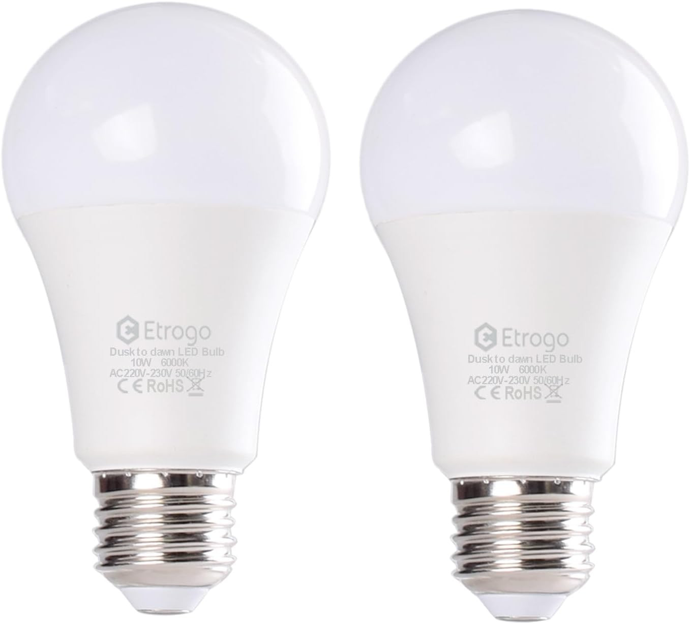 Lampadine LED E27 Crepuscolare 10W Luce Calda 3000K | Risparmio Sicuro - 1