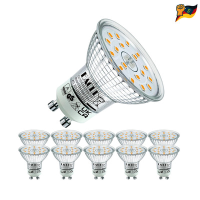 GU10 LED Warmweiss 4 9W Halogen Ersatz 10er Pack 2