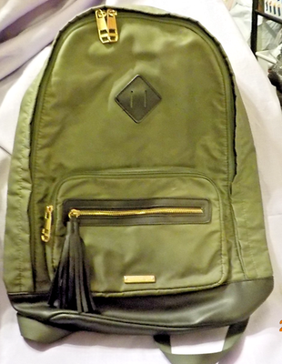 Madden Girl Nylon School Backpack olive green | eBay display picture 3