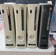 LOT Of 4 Xbox 360 Fat Consoles Damaged Not Wo...
