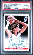 2008 Rittenhouse WNBA Nancy Lieberman Autograph PSA 10 Pop 5!