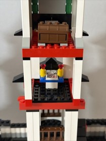 Lego Ninja Set #6093 Flying Ninja&rsquo;s Fortress - 100% Complete W/ Manual - 1998