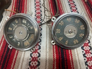 1949 1953 Chevrolet AD Truck Gauges Set Of Two OEM