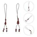 2pcs Creative Phone Decorations Women Men Cell Phone Slings Pendants