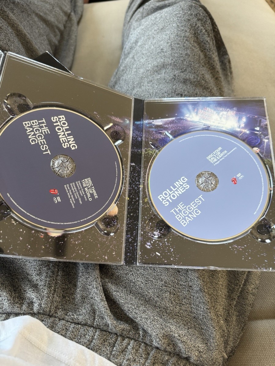 The Rolling Stones THE BIGGEST BANG 4 DVD Box Set A Bigger Bang