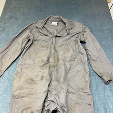 Walls Master Made One Piece Coveralls Mens 54 Tall Gray Workwear Non Insulated