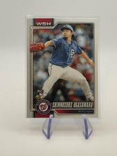2026 Topps Series 1 Shinnosuke Ogasawara Rookie #32 Washington Nationals