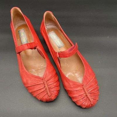 Ballerina Damenschuhe Gr. 40 Everybody Modell Vitello Frida Fiamma in Rot