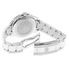 TAG HEUER AQUARACER WBP1311 34mm SS Blue Dial Quartz Boys Date #C357 4