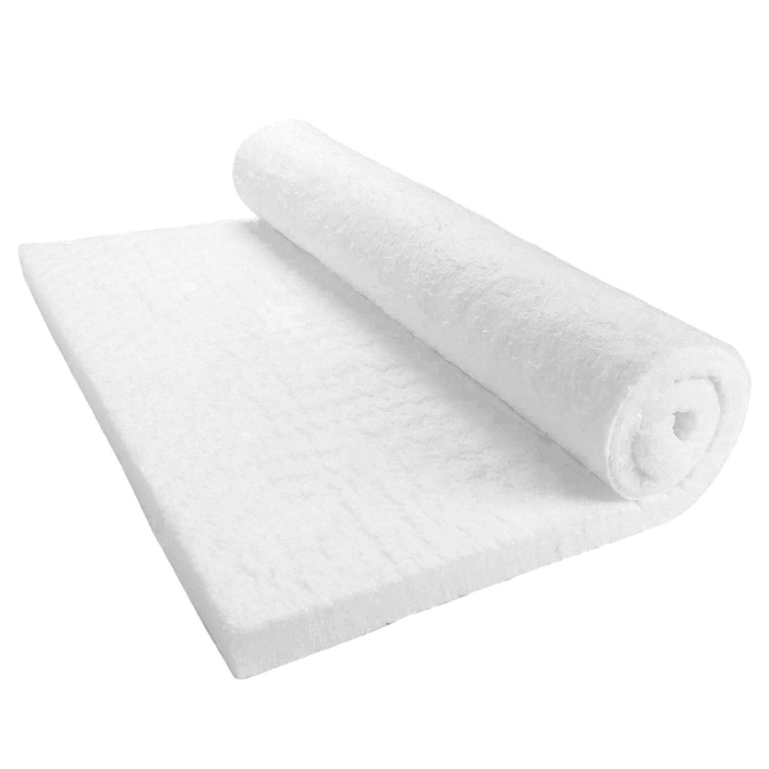 white 23.6inch x 15.75inch Ceramic Fiber Insulation Mat For Fireplace, Chimney