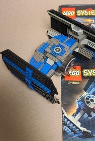 LEGO Star Wars: Tie Fighter & Y-Wing 7150 X-Wing Fighter 7140 Incomplete No Figs