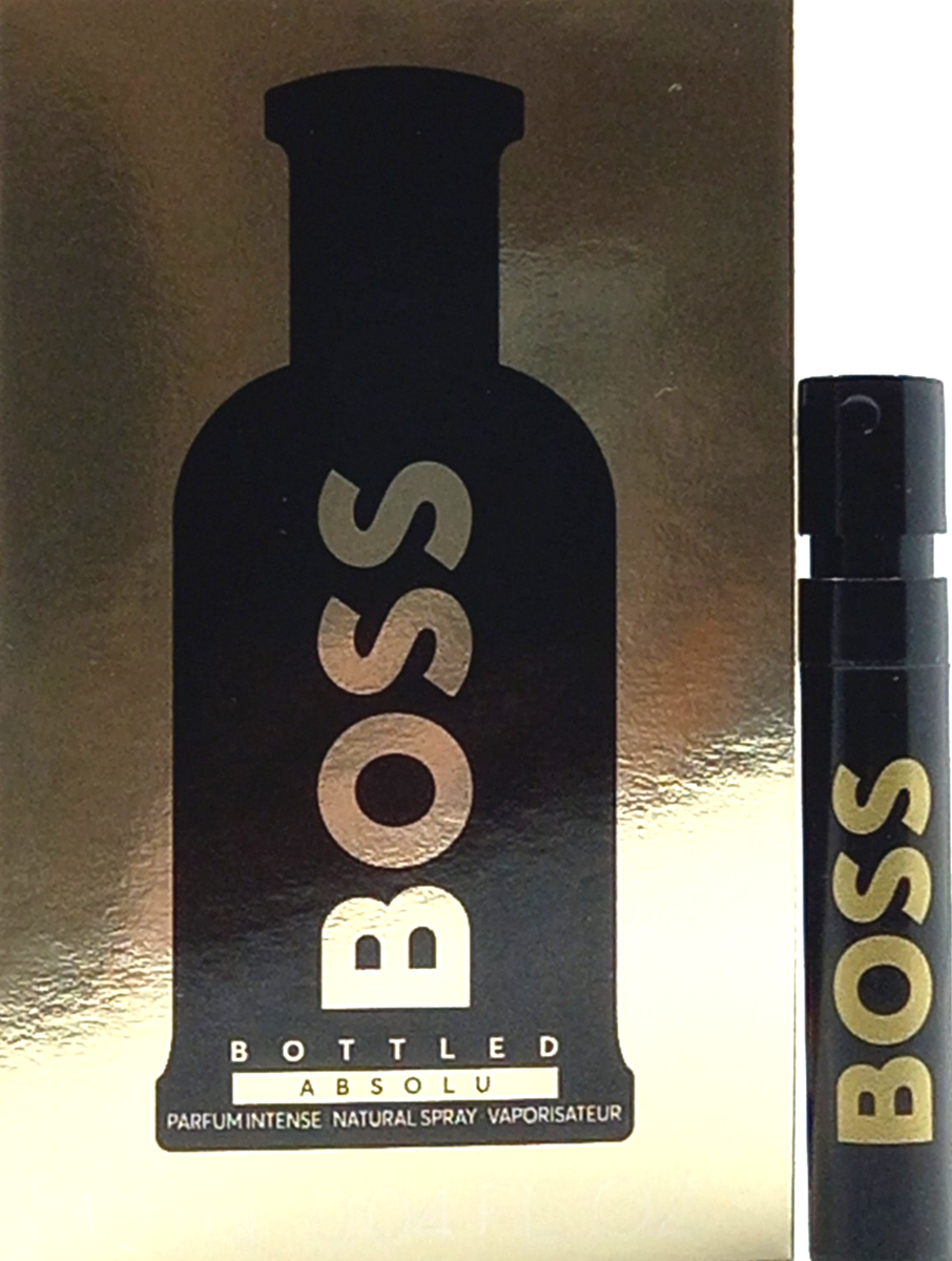 HUGO BOSS BOTTLED ABSOLU PARFUM INTENSE VIAL SPRAY FOR MEN 0.04 Oz