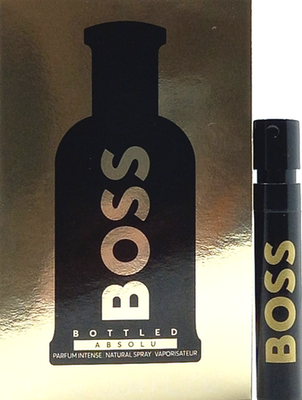 HUGO BOSS BOTTLED ABSOLU PARFUM INTENSE VIAL SPRAY FOR MEN 0.04 Oz