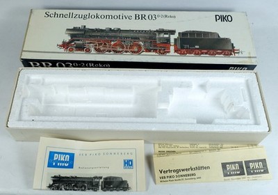 PIKO 5/6334/000 LEERKARTON Dampflok BR 03 2157-0 Reko DR H0 OVP Leerverpackung !