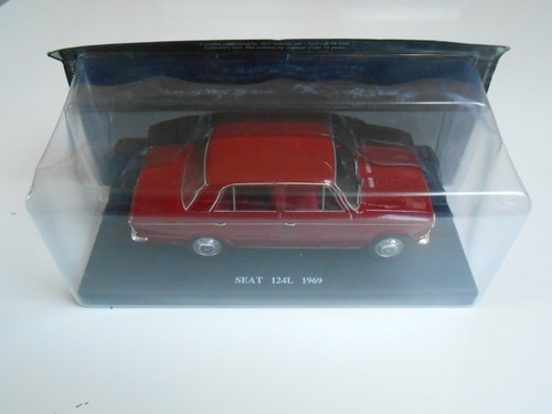 1/24 COCHE SEAT 124 L ESCALA 1/24 SALVAT 1:24 MINIATURE MODEL CAR alfreedom  - Imagen 4 de 4