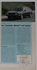 Article Articolo Auto 1981 RENAULT 30 TD