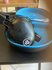 JLab - Studio Pro Wireless Bluetooth Headphones - Black Inter Miami Logo Print