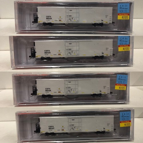 BLMA Modelos 15906 15907 15908 15909 Trinity 64' Reefer CEFX Set Escala N | Zustand: New