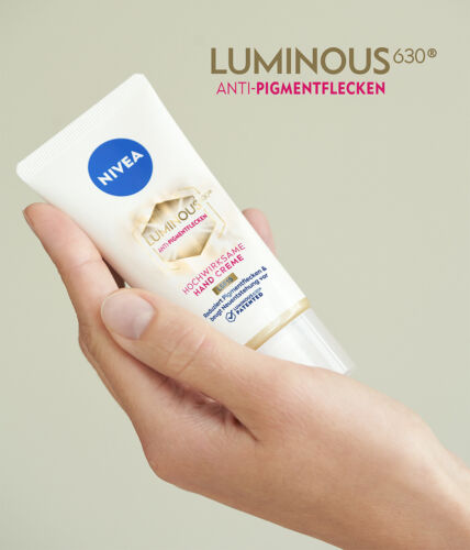 NIVEA LUMINOUS 630® Anti-Pigmentflecken Hand Creme Hyaluronsäure LSF15 2 x 50ml - Bild 5 von 8
