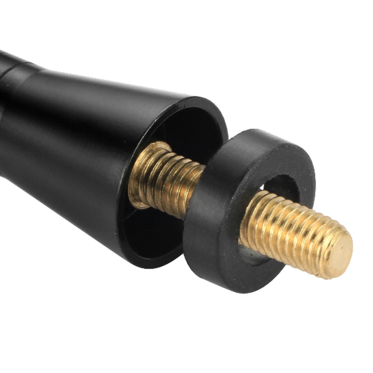 Ziyan Asta Antenna Auto Tetto Corto 3,5 Cm Carbonio Design - Foto 5