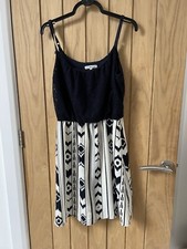 Blue And White Charlotte Russe Dress Size S