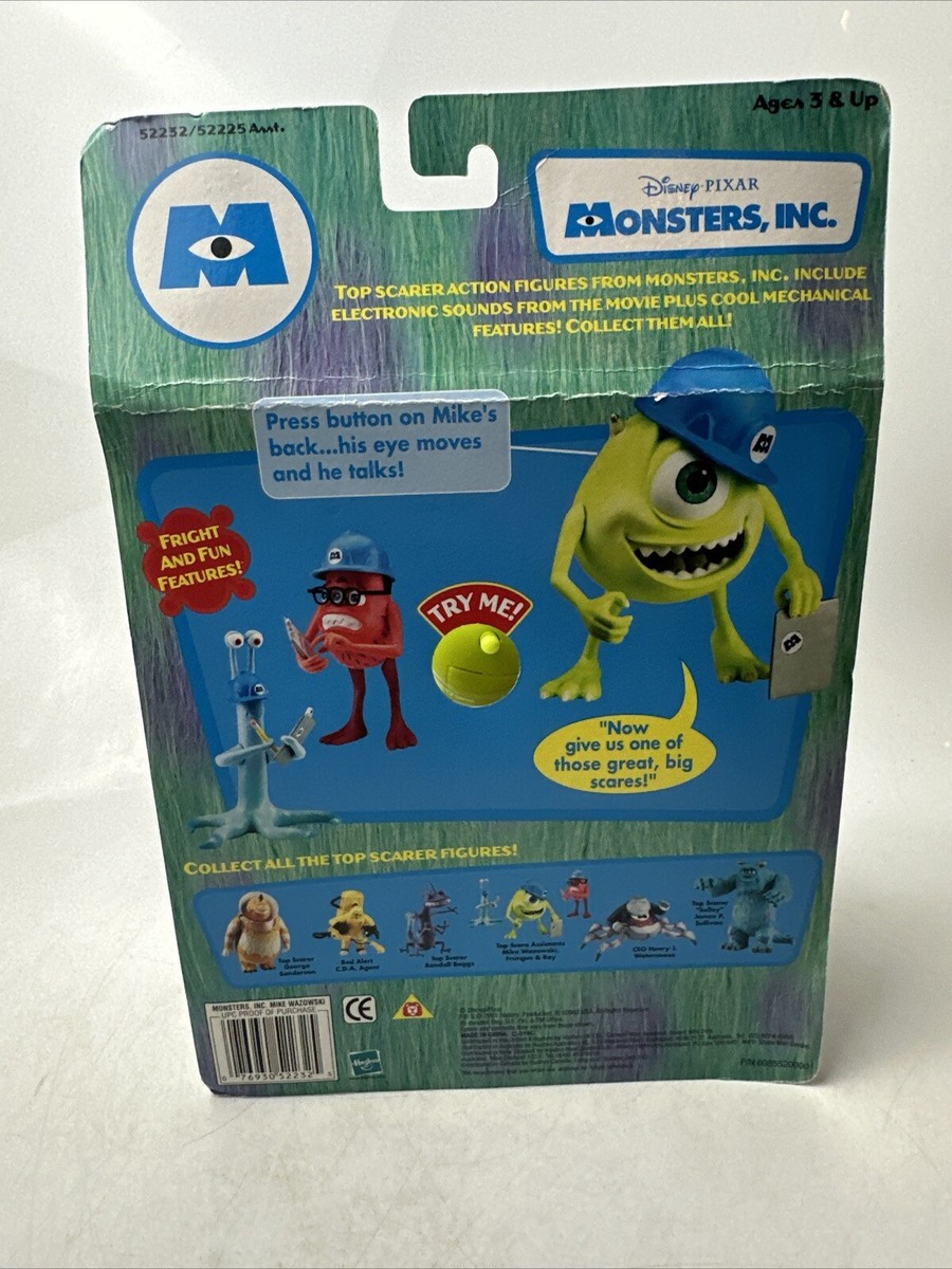 Disney's Monsters Inc Top Scare Assistants Mike Wazowski, Frungus