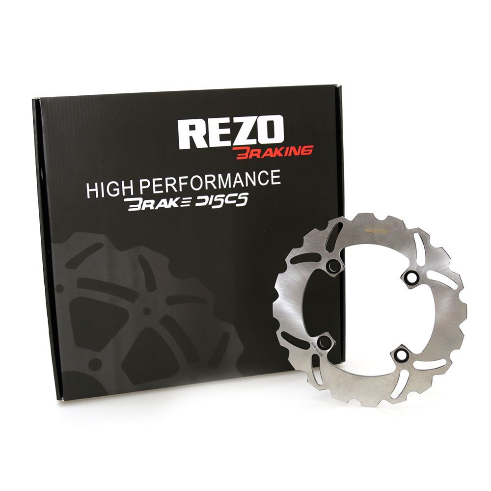 Rezo Wavy Stainless Rear Brake Rotor Disc for Triumph Daytona 955i 04-06