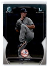 2023 Bowman Chrome 1st Bowman Luis Serna New York Yankees #BCP-168