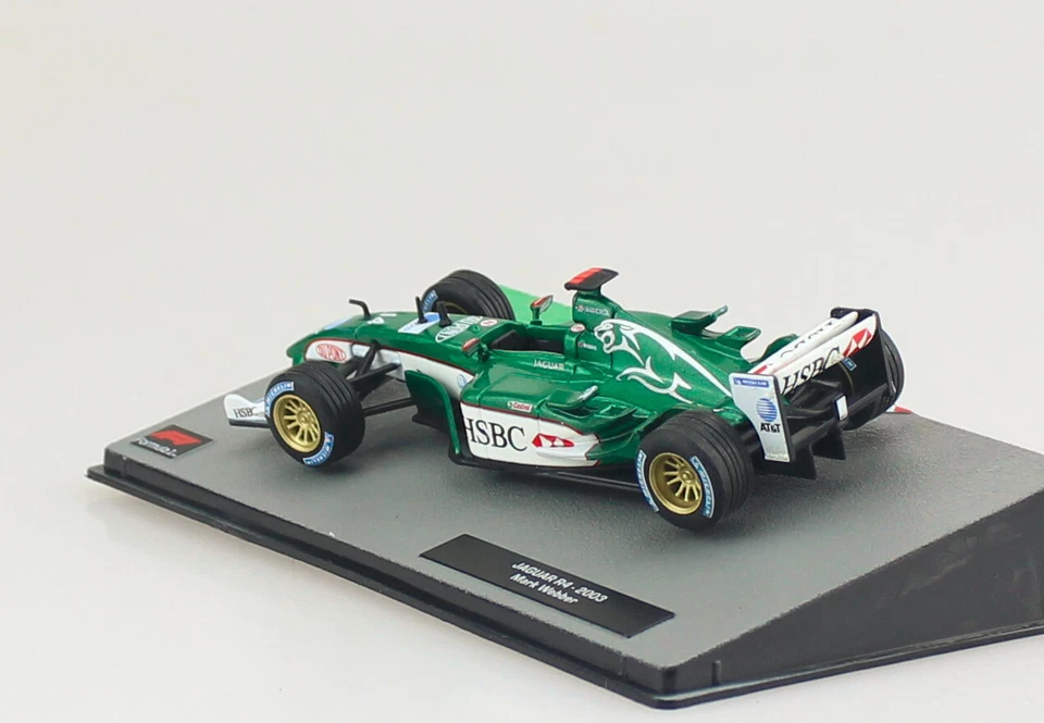 Jaguar R4 Mark Webber 2004 #14 Formel 1 1:43 Atlas Modellauto - Bild 2 von 3